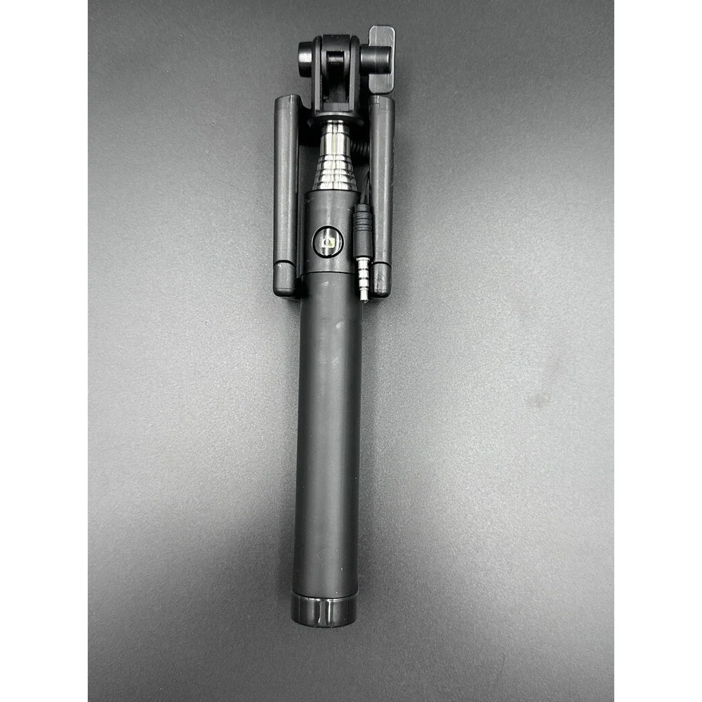 selfie stick black medium length black